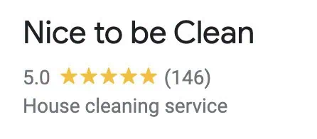 Nice to Be Clean business reviews